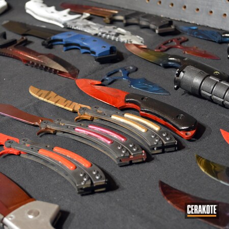 Powder Coating: Knives,HIGH GLOSS CERAMIC CLEAR MC-160,More Than Guns