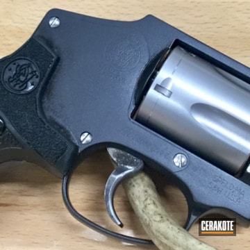 Cerakoted H-146 Graphite Black S&w 642 Revolver