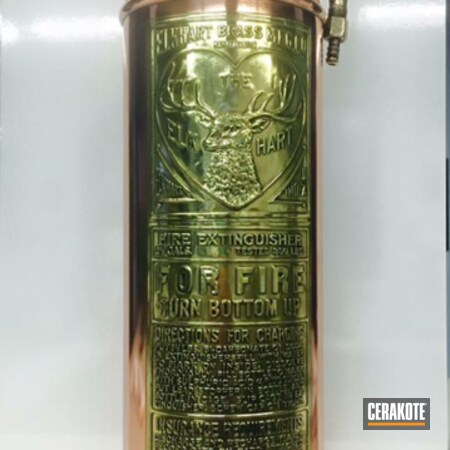 Powder Coating: Fire Extinguisher,HIGH GLOSS CERAMIC CLEAR MC-160,More Than Guns,Antique