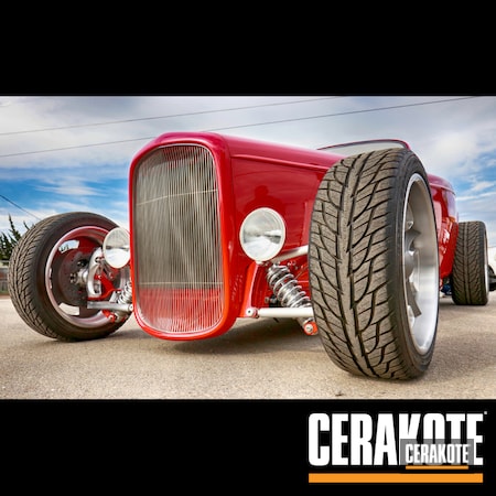 Powder Coating: Hot Rod,HotRodsByBoyd,Automotive,Roadster,MATTE CERAMIC CLEAR MC-157