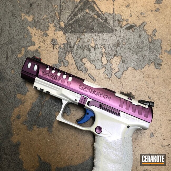 Cerakoted Custom Coated Walther Q5 Match Handgun