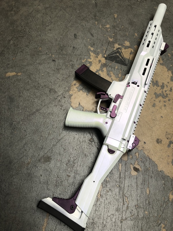 Ceramic Rifles Custom Cerakoted CZ Rifle by ABELARDO ROMAN | Cerakote