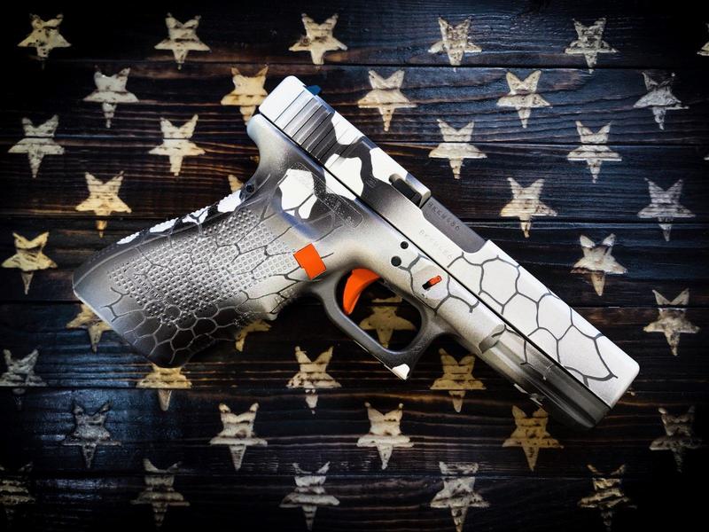 Custom Glock Cerakote Camo by Web User | Cerakote
