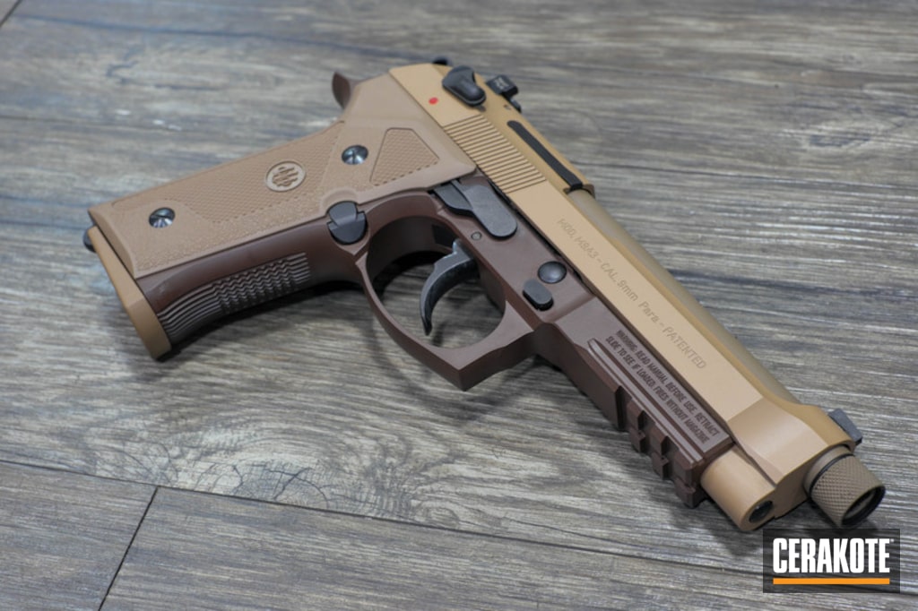 Beretta M9a3 Replica Airsoft Gun In A Custom Cerakote Finish By Web User Cerakote