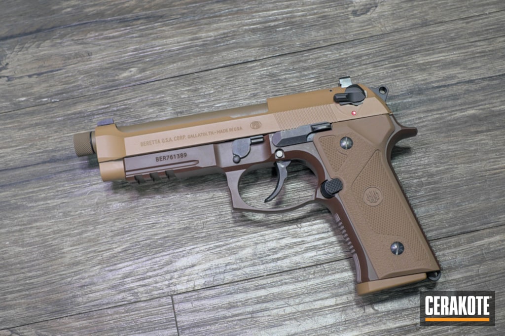 Beretta M9a3 Replica Airsoft Gun In A Custom Cerakote Finish By Web User Cerakote