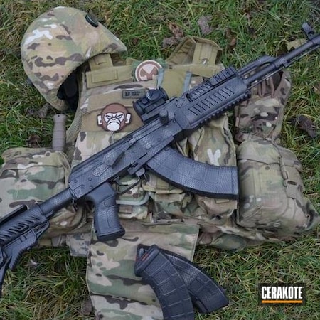 Powder Coating: Graphite Black H-146,Cobalt H-112,Tungsten H-237,AK Rifle,Net Camo