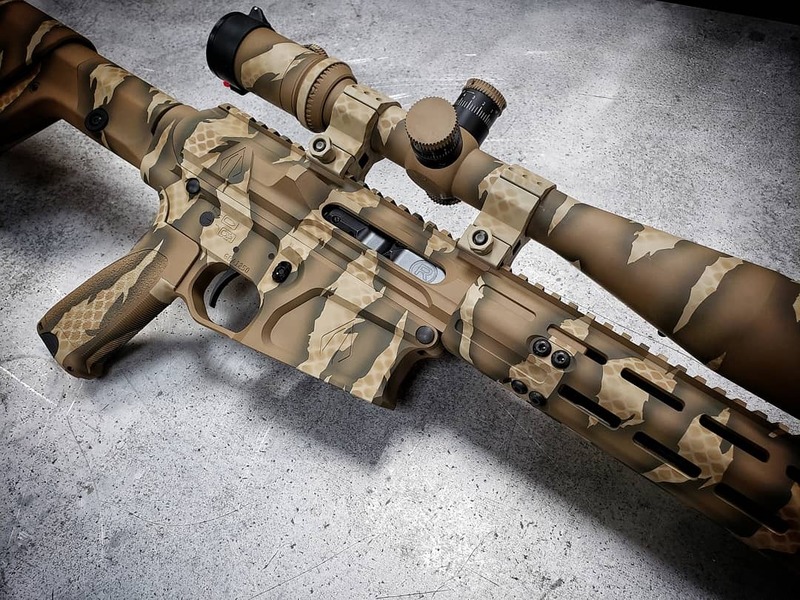 Ceramic Rifles Cerakote Reptile Camo by Web User | Cerakote
