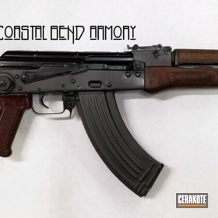 Powder Coating: Graphite Black H-146,AK-47,Cobalt H-112,Underfolder Stock