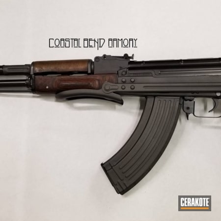 Powder Coating: Graphite Black H-146,AK-47,Cobalt H-112,Underfolder Stock