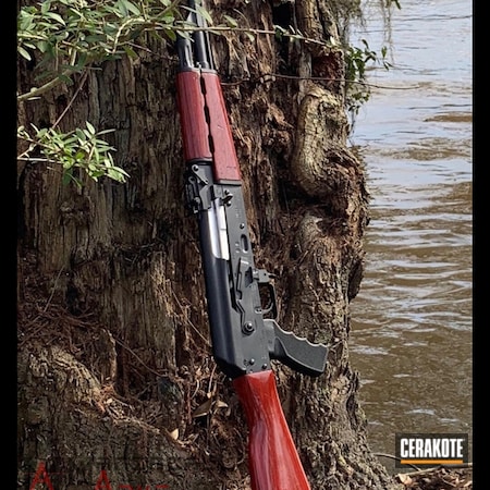 Powder Coating: AK-47,BLACKOUT E-100,Century Arms, Inc.,AK Rifle