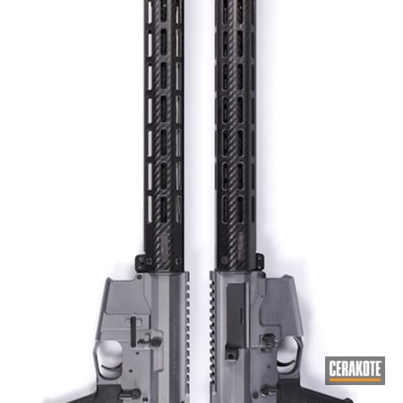 Powder Coating: Graphite Black H-146,Alberta Tactical Rifle,ATRS Modern Sporter,Twins,AR-15,Tactical Grey H-227