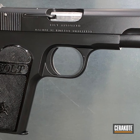 Powder Coating: BLACKOUT E-100,Pistol,Colt 1903,Colt,Restoration