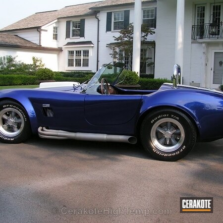 Powder Coating: Shelby Cobra,Shelby,Mag Silver C-104,Automotive,Exhaust