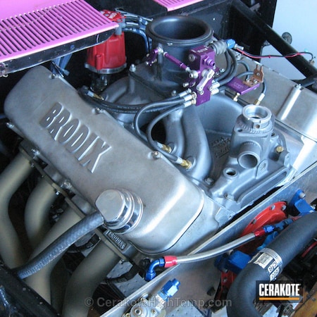 Powder Coating: Engine Parts,PISTON COAT (Oven Cure) V-136,TRANSFER GREY C-187,Automotive,Exhaust