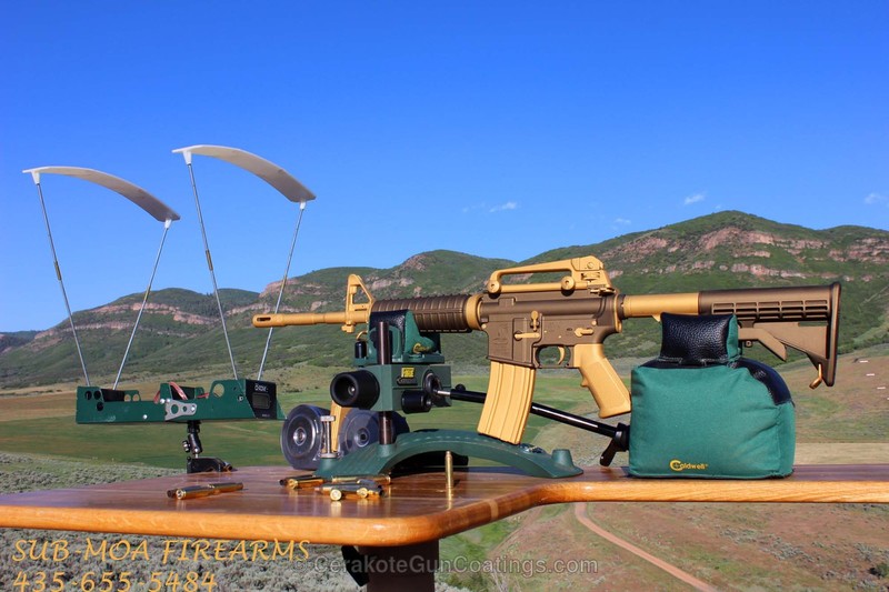 H-148 Burnt Bronze with H-246 Desert Gold by SUB-MOA FIREARMS
