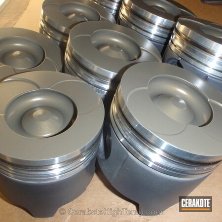 Powder Coating: PISTON COAT (Air Cure) C-186,Automotive,MICRO SLICK DRY FILM LUBRICANT COATING (AIR CURE) C-110,Pistons