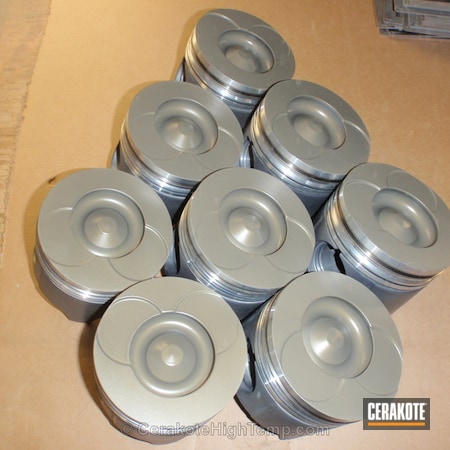 Powder Coating: PISTON COAT (Air Cure) C-186,Automotive,MICRO SLICK DRY FILM LUBRICANT COATING (AIR CURE) C-110,Pistons
