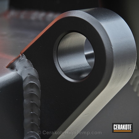 Powder Coating: CERAKOTE GLACIER BLACK C-7600,Automotive,JEEP,More Than Guns,bumper