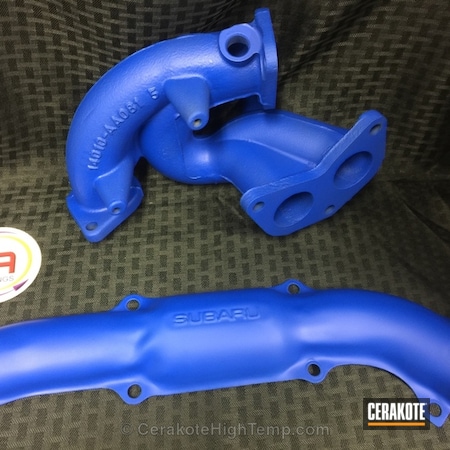 Powder Coating: Automotive,Exhaust,BLUE FLAME C-158