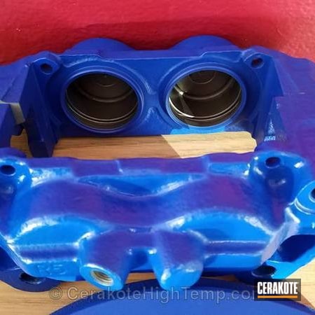 Powder Coating: Calipers,Automotive,Drums,BLUE FLAME C-158