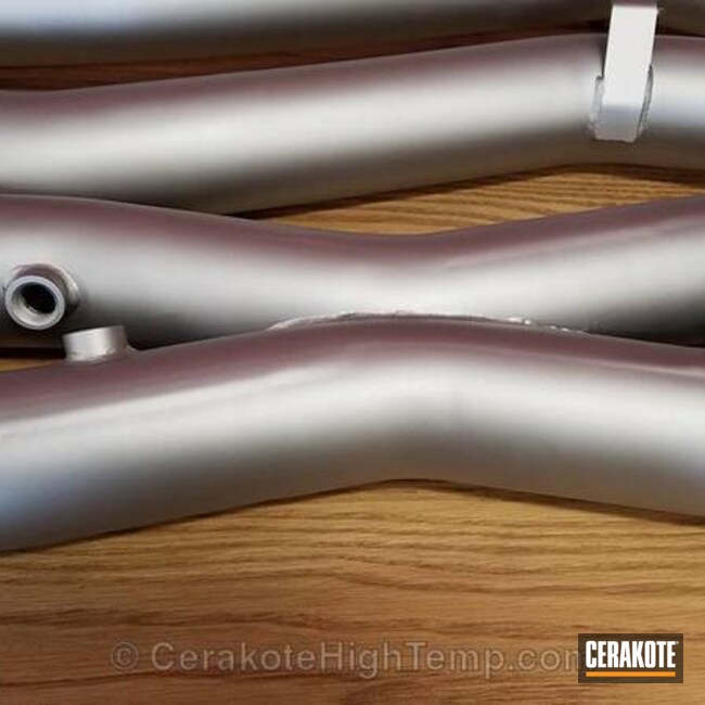 Cerakoted: Custom Mix,Tubes,HeaderX,Pipes,CERAKOTE GLACIER BLACK C-7600,CERAKOTE GLACIER SILVER C-7700