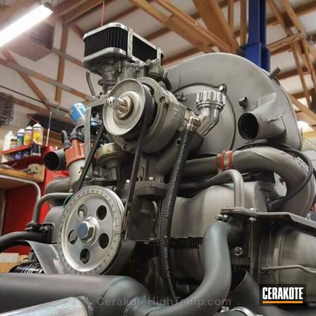 Cerakoted: Engine Parts,Beetle,Engine,Automotive,Volkswagon,TRANSFER GREY C-187,Auto Parts