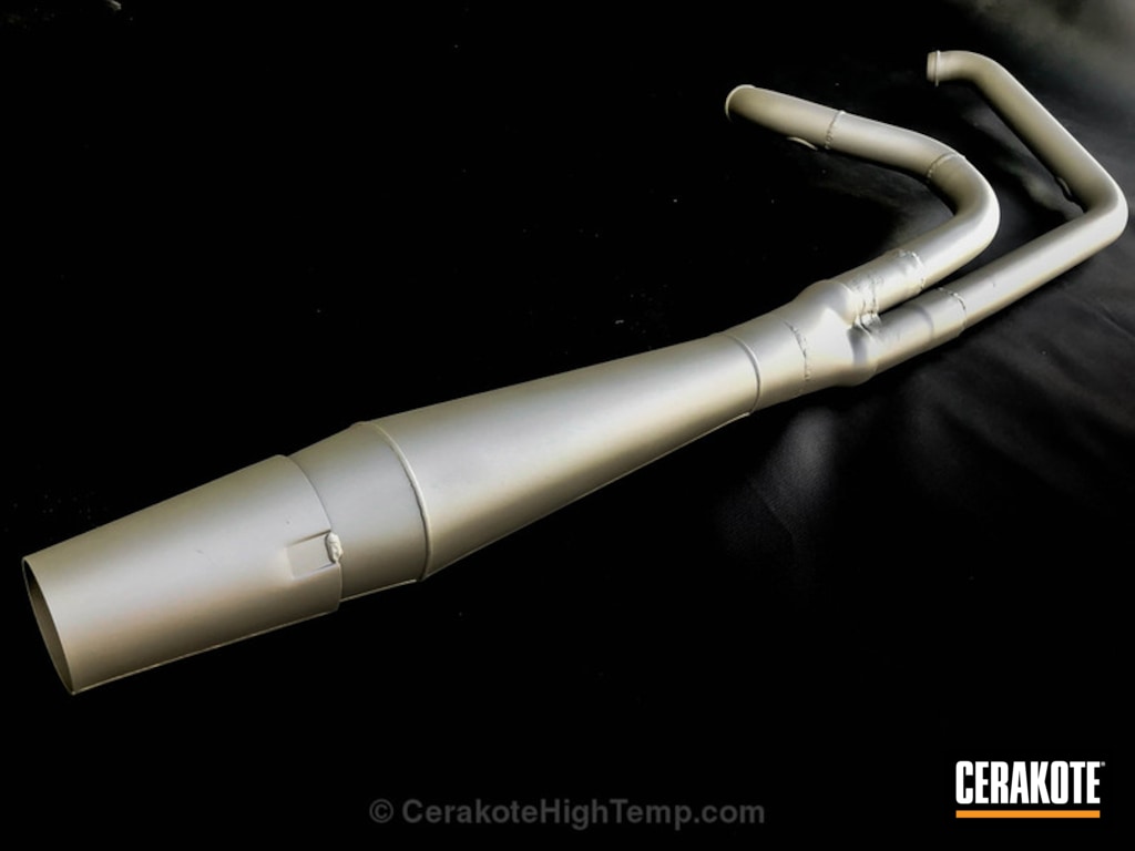 Harley Davidson Heritage Exhaust By Gerson Bueno Cerakote