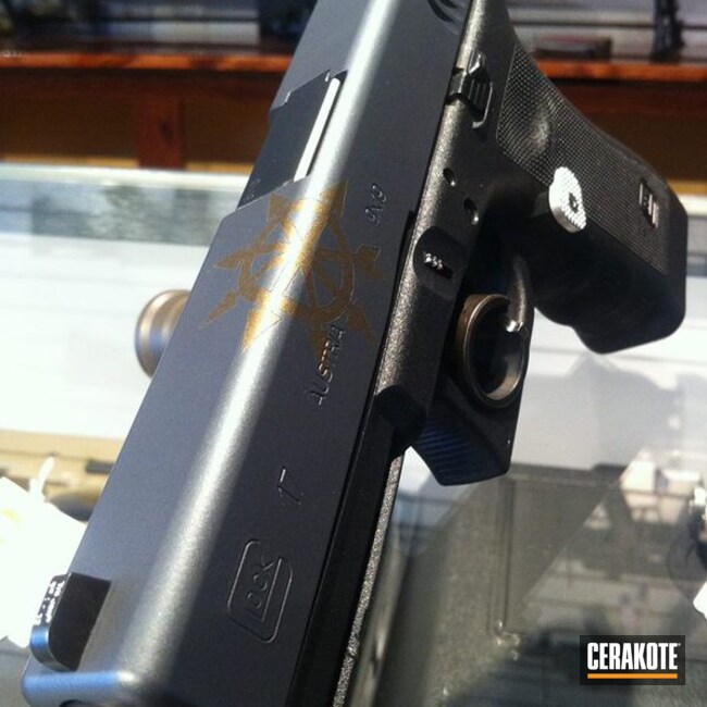 H234 Sniper Grey with H148 Burnt Bronze and C192 Armor Black by