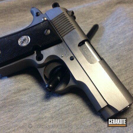 Powder Coating: Graphite Black H-146,1911,Handguns,Tungsten H-237,Colt