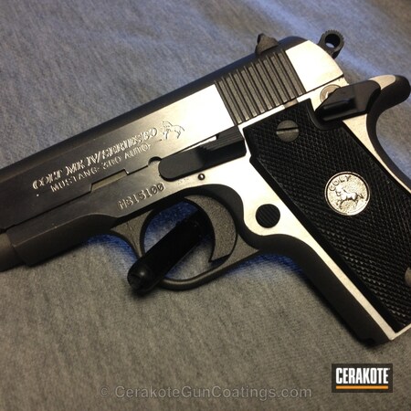 Powder Coating: Graphite Black H-146,1911,Handguns,Tungsten H-237,Colt