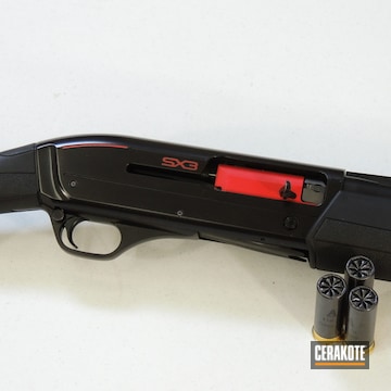 Cerakoted Winchester Sx4 Shotgun In Cerakote H-146 And H-216