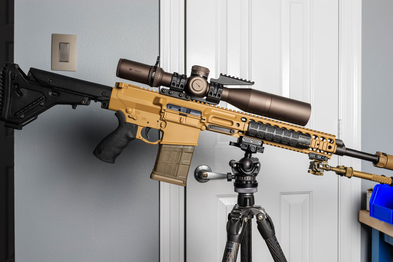 Rifle in Cerakote RAL 8000 by Web User | Cerakote