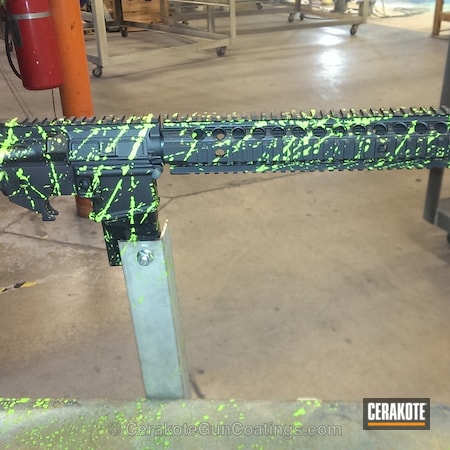 Powder Coating: Graphite Black H-146,Zombie Green H-168,Del-Ton,Gun Parts