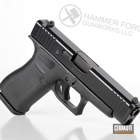 Powder Coating: 9mm,Glock,BLACKOUT E-100,Handguns,Pistol,Glock 48