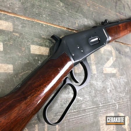 Powder Coating: Midnight E-110,Winchester,Lever Action,Rifle
