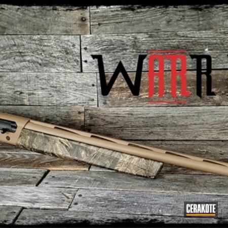 Powder Coating: BARRETT® BROWN H-269,Shotgun,RealTree Camo,Hunting Rifle,Camo,Rifle,Duck Gun