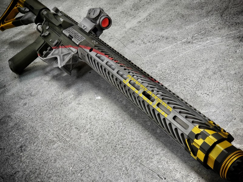 Air Force Themed Ar 15 Rifle By Web User Cerakote Air Force Themed Ar 15 Rifle By Web User Cerakote