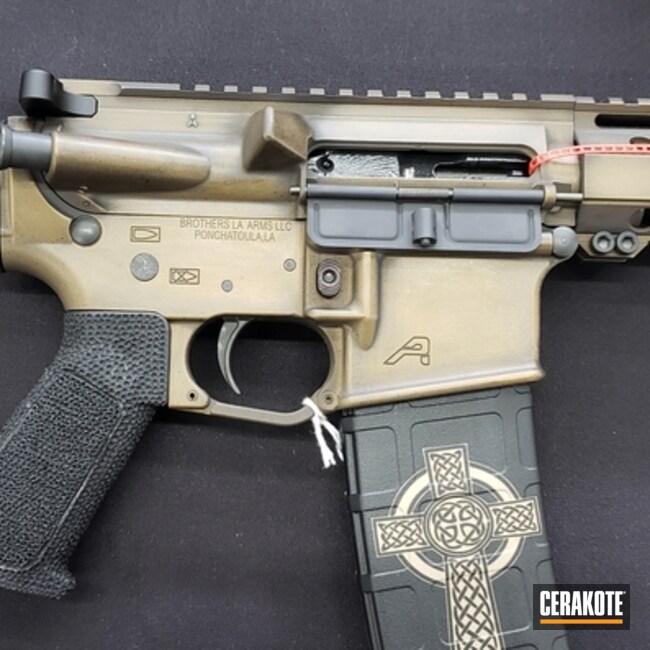 H-146 Graphite Black and H-148 Burnt Bronze by Web User | Cerakote