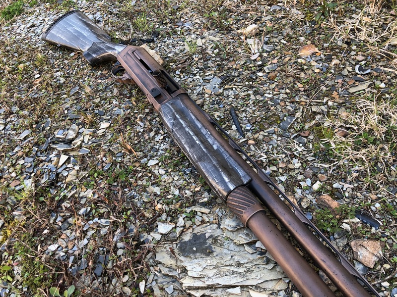 Distressed Shotgun Finish by BRYAN WESTBROOK | Cerakote