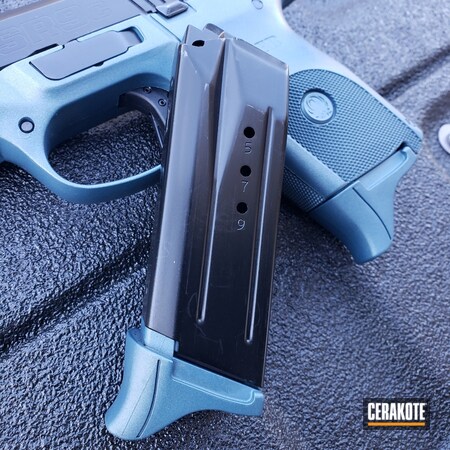 Powder Coating: Pistol,Blue Titanium H-185,Ruger,SR9c