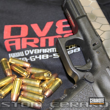 Powder Coating: Glock,Handguns,DESERT SAND H-199,MAGPUL® O.D. GREEN H-232,Patriot Brown H-226