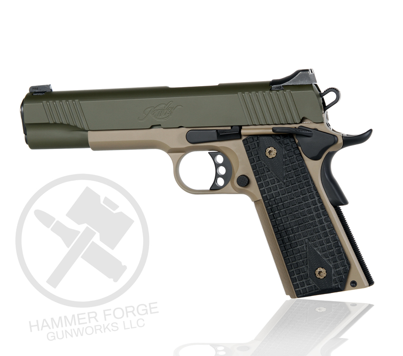 mmipカーキベージュ0 Two Toned Kimber 1911 Handgun by PAUL KEYS | Cerakote