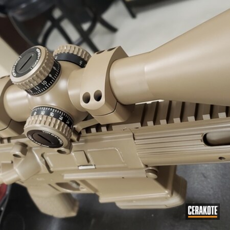 Powder Coating: M17 COYOTE TAN E-170,Ruger SR-762,Tactical Rifle,AR-10,Ruger,Solid Tone