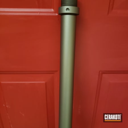 Powder Coating: Barrel,50 BMG,Titanium H-170