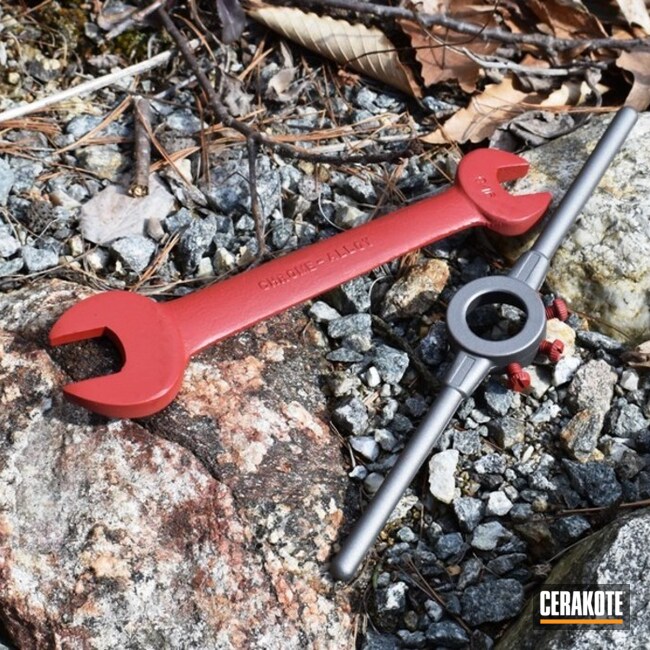 Cerakoted Custom Wrenches Refinished In Cerakote H-152 And H-216