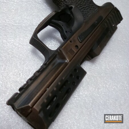 Powder Coating: Graphite Black H-146,HK Pistol,Handguns,Pistol,Burnt Bronze H-148,HKVP9