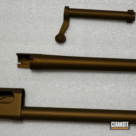 Powder Coating: Shotgun,Remington 870,Remington,Burnt Bronze H-148