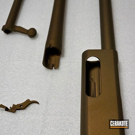 Powder Coating: Shotgun,Remington 870,Remington,Burnt Bronze H-148