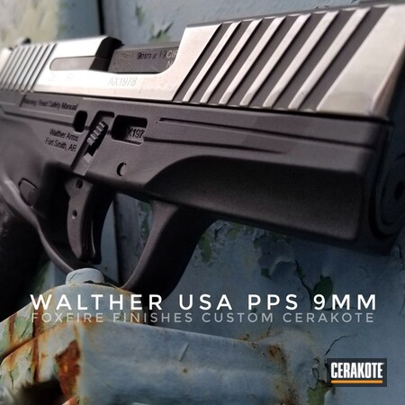 Powder Coating: BLACKOUT E-100,Pistol,Walther