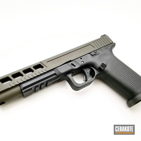 Powder Coating: Two Tone,Pistol,MAGPUL® O.D. GREEN H-232,Lone Wolf